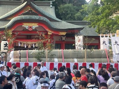 「御樋代木（御神木）」奉迎送・奉安祭 | 社長のひとり言