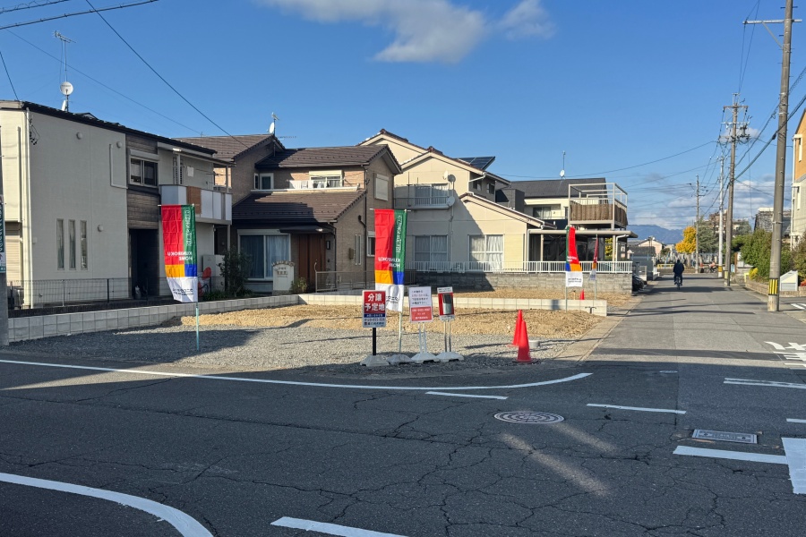 ガーデンスクエア福光東分譲地　造成工事が完了しました | 社員のつぶやき