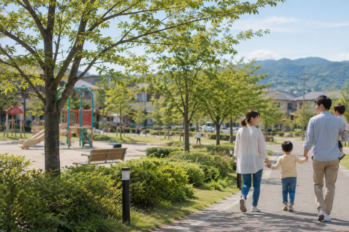 公園・学校・買い物で考える、子育て世代の住まい選び | 家づくりのポイント