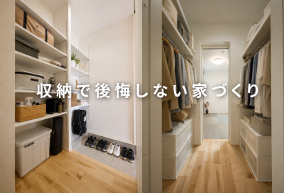 収納で後悔しない家づくり｜共働きでもスッキリ暮らせる住まいの考え方 | 家づくりのポイント