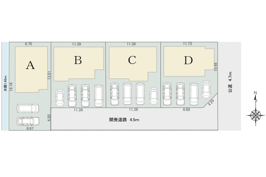 ガーデンスクエア小信中島Ⅰ　Ｃ棟