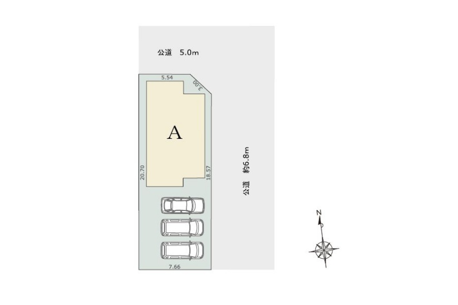 ガーデンスクエア小信中島Ⅱ　Ａ棟