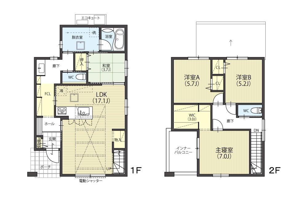 ガーデンスクエア木曽川町玉ノ井　Ａ棟